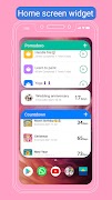 Countdown timer Widget App capture d'écran 5