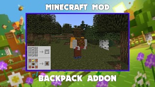 BackPack Mod for Minecraft PE poster