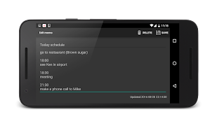 notas captura de pantalla 3