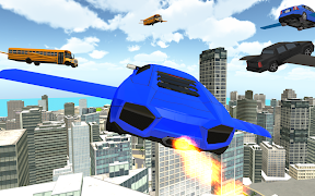 Flying Car Simulator ภาพหน้าจอ 4