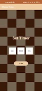 Chess - chess timer , clock poster