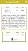Character Sheet 5e تصوير الشاشة 3