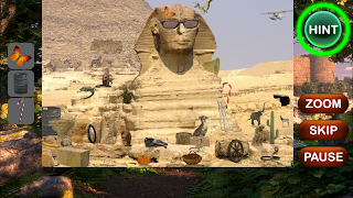 古代の場所隠されたオブジェクト ポスター
