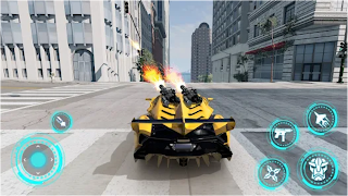 Robot Car Transformation Game 截图 1