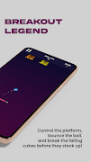 Breakout Legend – Break Bricks captura de pantalla 3