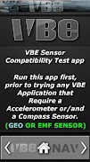 برنامه‌نما VBE SENSOR Compatibility APP عکس از صفحه