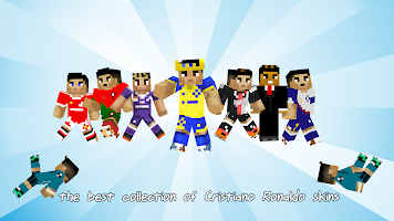 Ronaldo Skins for Minecraft 포스터
