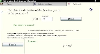 Derivatives. Math. screenshot 5