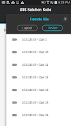 3 Schermata IDIS Solution Suite Mobile