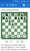 Chess Tactics in Caro-Kann capture d'écran 1