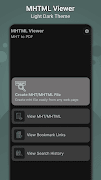 MHTML Creator: MHTML Viewer ภาพหน้าจอ 1