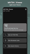 MHTML Creator: MHTML Viewer ภาพหน้าจอ 1