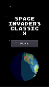 Space Invaders Classic X plakat