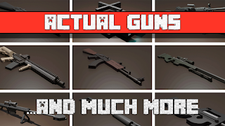 Gun Mod for Minecraft PE syot layar 2
