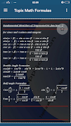 Maths Formulae ảnh chụp màn hình 2