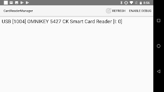 HID OMNIKEY Android Driver screenshot 2