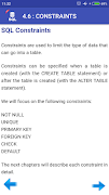 Learn SQL ảnh chụp màn hình 4
