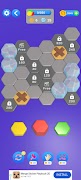 Hexa Stack Hexagon Puzzle Game capture d'écran 3