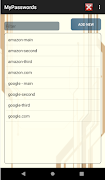 My Passwords الملصق