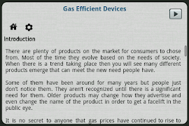 Gas Efficient Devices screenshot 3