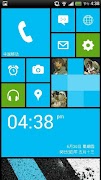 برنامه‌نما Launcher 8 theme Nokia Blue عکس از صفحه