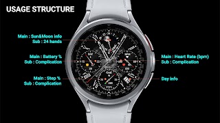 MIMIX X2 platium Watchface স্ক্রিনশট 6