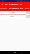 برنامه‌نما MALAYSIA POSTCODE عکس از صفحه
