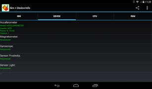 Sim Device Info スクリーンショット 5