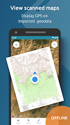 MapTiler Mobile captura de pantalla 1