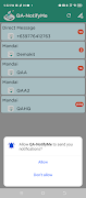 برنامه‌نما QA-NotifyMe عکس از صفحه