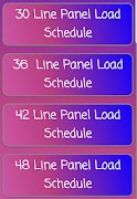 PANEl LOAD SCHEDULES اسکرین شاٹ 3