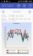 Throughput Test Client capture d'écran 1