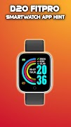 5 Schermata D20 Fitpro Smartwatch App Hint
