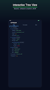 برنامه‌نما JSON Viewer & Editor عکس از صفحه