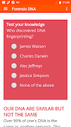 Forensic DNA Testing स्क्रीनशॉट 3