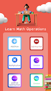 برنامه‌نما Math Games : Learn Math عکس از صفحه