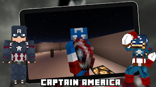 5 Schermata Mod Capitan Supereroi MCPE