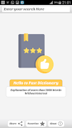 Fast Dictionary Offline captura de pantalla 1