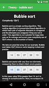 Sorting algorithms Screenshot 1