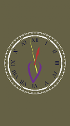 Fullscreen Analog Clock Ekran Görüntüsü 4