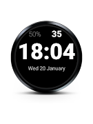 Everyday Digital Watch Face 스크린샷 5