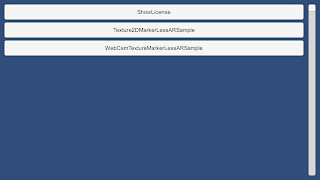 MarkerLess AR Example imagem de tela 4