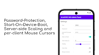 خادم droidVNC-NG VNC تصوير الشاشة 1