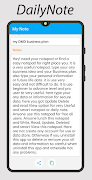 Daily note: notepad скриншот 3
