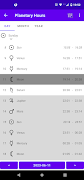Planetary Hours syot layar 7