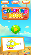 Planes Drawing & Coloring Book poster