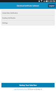 Electrical Cert Software imagem de tela 6