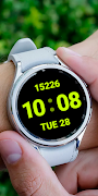 Digital Minimal 02 Watch face 스크린샷 1