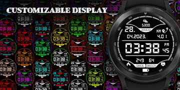 Digital animated clock screenshot 6