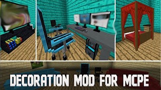 Decoration Mod for Minecraft 海報